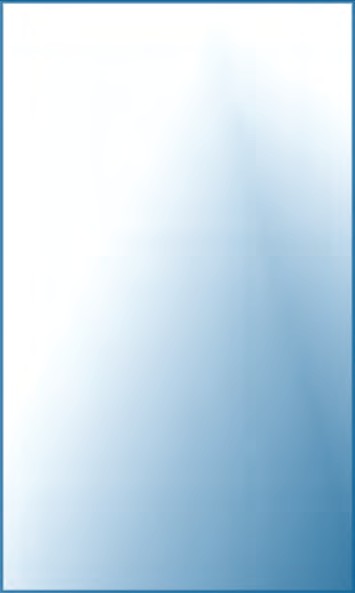 Ein blau-weißes Bild mit schwarzer Grenze.