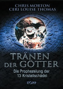 Ein Buchcover mit einem Schädel.