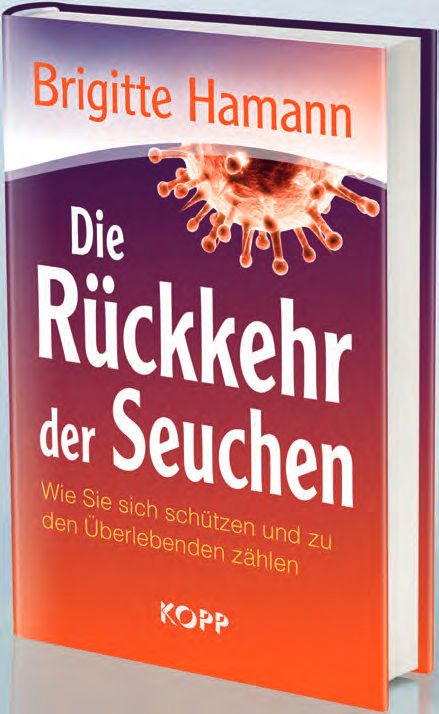 Ein Buchcover mit dem Titel Die Rückkehr der Seuchen.