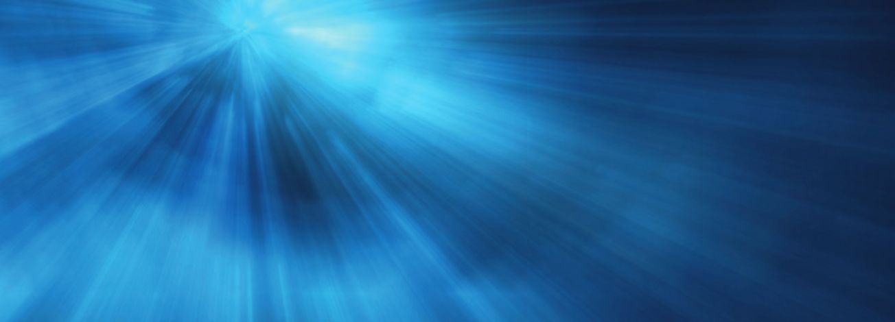 Ein Computerbildschirm mit blauem Hintergrund.