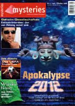 Ein Plakat für eine Mysterienshow 2012.