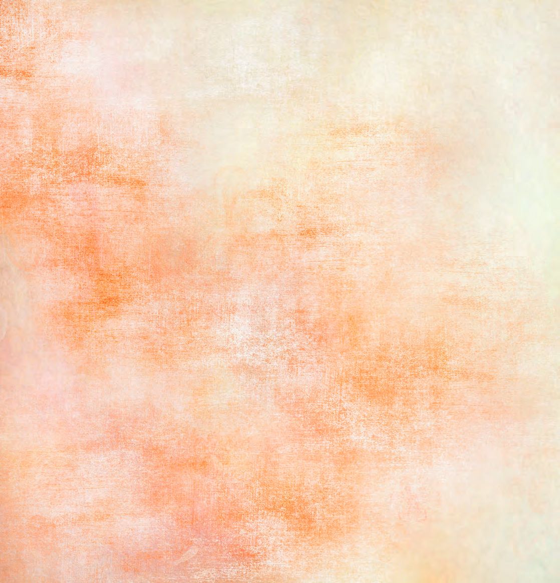Ein abstraktes Bild von einem weißen und orangefarbenen Hintergrund.