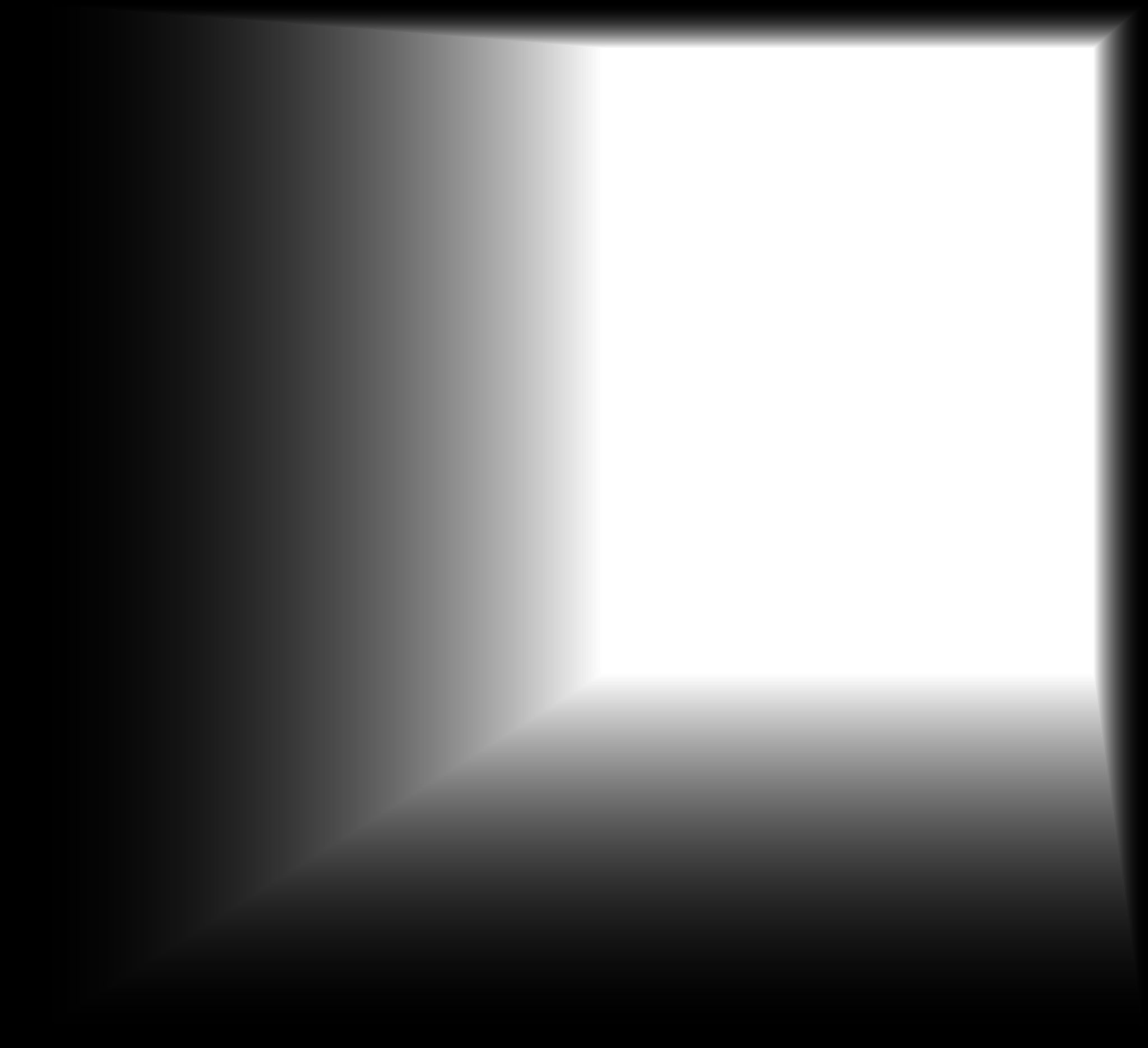 ein schwarz-weißes Bild eines Lichts in einem Quadrat