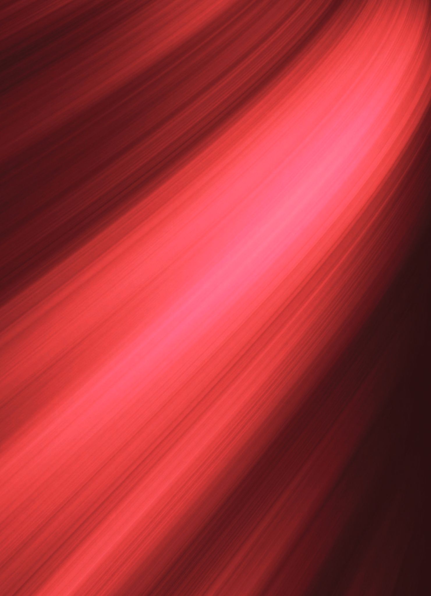 Ein rot-schwarzer gestreifter Hintergrund mit einem roten Licht in der Mitte.
