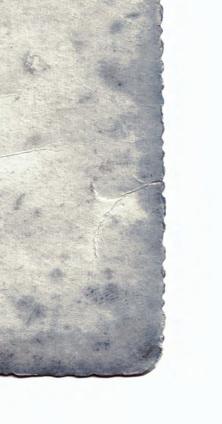 Ein Stück Papier mit einem Riss drin.