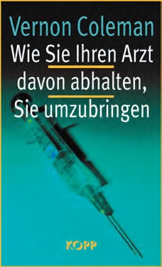Ein Buchcover mit dem Namen Vernon Coleman darauf.