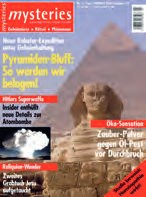 Ein Magazin-Cover mit einer Pyramide darauf.