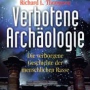 Ein Plakat mit einem Gebäude und Säulen darauf.