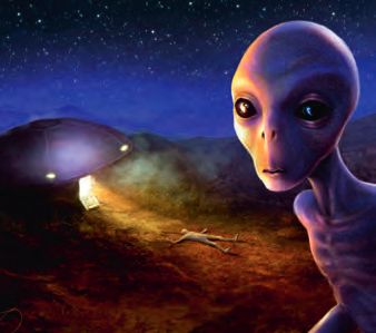 UFO-Metallfragment aus Roswell spurlos verschwunden Neue Verwirrung um seltsame Metallteile, die der Amerikaner Frank Kimbler im Bereich der UFO-Absturzstelle von Roswell gefunden haben will. Erste Tests wiesen auf einen nichtirdischen Ursprung hin. Weitere Labor-Analysen sollten Klarheit bringen. Wie jetzt aber bekannt wurde, scheint eines der Fragmente auf dem Weg zur Arizona State University’s School of Earth and Space Exploration in Tempe spurlos verschwunden zu sein. Das Fedex-Päckchen traf zwar dort ein – allerdings entpuppte sich die darin befindliche Plastikbox nach dem Auspacken als leer, wie Forscherin Lynda Williams nach Erhalt verwundert feststellte. Kimbler, der am New Mexico Military Institute Geologie und Erdgeschichte lehrt, versichert, dass er das Fragment «garantiert» eingetütet hätte: «Notorische Skeptiker werden nun behaupten, dass ich das Stück nie in die Box gepackt hätte. Und die Verschwörungsfreaks werden wohl behaupten, dass sich die Regierung das Fragment gekrallt hat.» – Abbildung 3