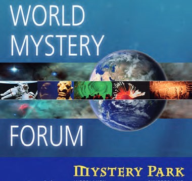 Ein Plakat für ein Forum namens World Mystery Forum.